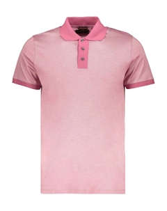 Рубашка-поло из хлопка Spike, розовый Moorer