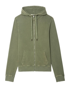 Толстовка Alex Skull XO б/у, зеленый Zadig&voltaire