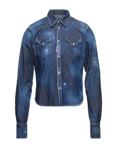 Рубашка джинсовая, синий Dsquared2