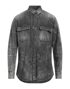 Рубашка джинсовая, черный Dsquared2