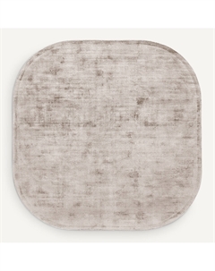 Ковер квадратной формы Tencel Mustha бежевый Am.pm.
