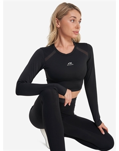 Лонгслив женский, Черный Athlex