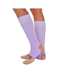 Гетры для гимнастики и танцев №5, длина 30 см, цвет сиреневый Grace dance