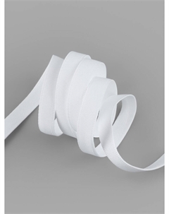 Лента тоннельная, двухстрочная, 10 мм, 10±0.5 м, белая Арт узор