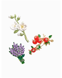 Набор брошей Qf