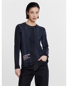 Джемпер женский черный с принтом и надписью Mark formelle