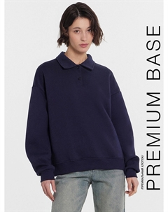 Джемпер поло женский синий Mark formelle