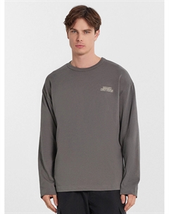 Лонгслив мужской в цвете хаки с печатью Mark formelle