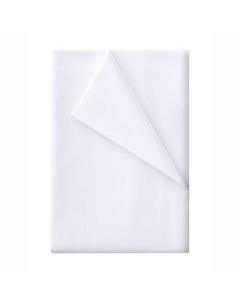 Антибактериальная простыня на резинке Antibacterial Bedsheet, 160х200х25 см. Цвет: «Альпийский снег» (белый) Soft silver