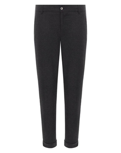 Брюки из шерсти и кашемира Marco pescarolo