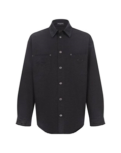 Хлопковая рубашка Balenciaga