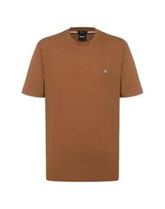 Хлопковая футболка Boss