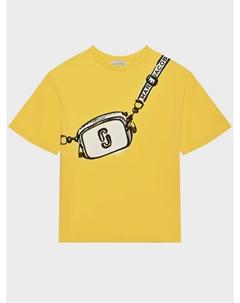 Футболка с имитацией сумки через плечо Marc jacobs