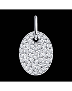 Подвеска из белого золота с бриллиантами Sokolov