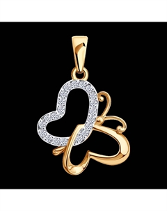 Подвеска из золота с фианитами Sokolov