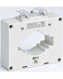 Трансформатор 50115DEK тока ТШП-0,66 0,5S 800/5 10ВА, диаметр 60мм Dekraft