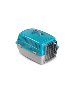 Переноска для животных Voyager Medium Iata 54x35x34см светло-голубой My pets solutions