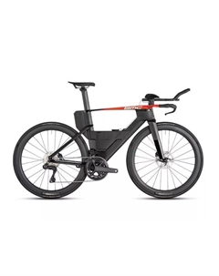 Велосипед шоссейный Speedmachine 01 THREE Ultegra Di2 28" размер: M, 2025, Carbon/White/Red, SM01_Three Bmc