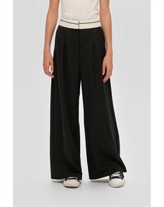 Брюки широкие с корсажным поясом Choupette