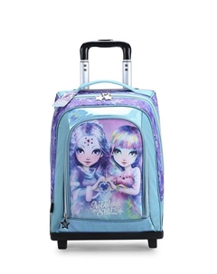 Рюкзак-трансформер на колесиках Isadora: Nebulous stars