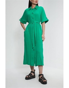 Платье-рубашка из хлопка Belucci