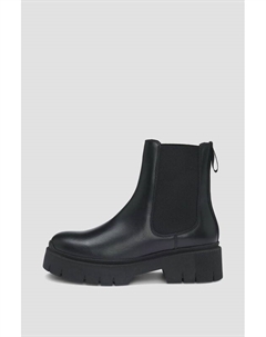 Полусапоги челси кожаные Hugo