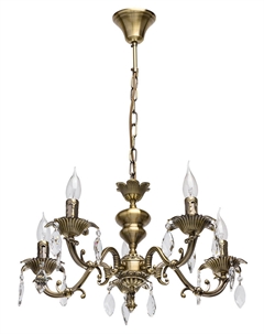 Люстра подвесная Аврора 5*40W E14 220 V 371016305 Mw-light