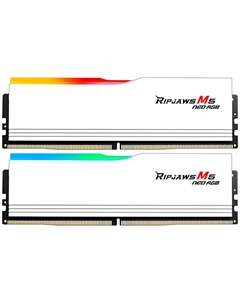 Оперативная память G.Skill DDR5 RIPJAWS M5 NEO RGB 64GB (2x32GB) 6000MHz White (F5-6000J3040G32GX2-RM5NRW) G.skill