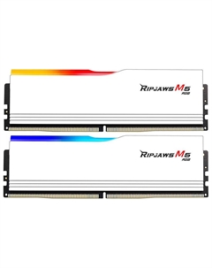Оперативная память G.Skill DDR5 RIPJAWS M5 RGB 64GB (2x32GB) 6000MHz White (F5-6000J3040G32GX2-RM5RW) G.skill