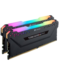 Оперативная память Corsair DDR4 2x8Gb 3200MHz CMW16GX4M2C3200C16 Vengeance RGB Pro RTL PC4-25600 CL16 DIMM 288-pin