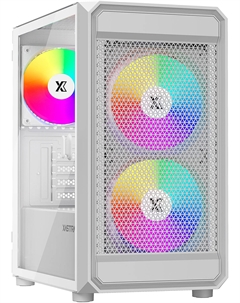 Компьютерный корпус Xastra A303M 3ARGB White (A303M-2FC14A-1FC12A-D-WH)