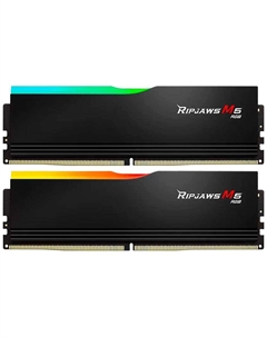 Оперативная память G.Skill DDR5 RIPJAWS M5 RGB 64GB (2x32GB) 6000MHz (F5-6000J2836G32GX2-RM5RK) Black G.skill