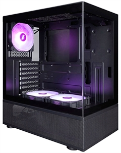 Компьютерный корпус 1STPLAYER MIKU Mi7-A ARGB Black (Mi7-A-BK-2FC7R-1FC7) 1stplayer