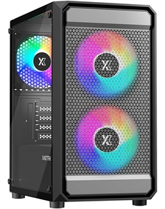 Компьютерный корпус Xastra A303M 3FRGB Black (A303M-2FC14F-1FC12F)