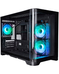 Компьютерный корпус 1STPLAYER UVIEW UV6 ARGB Black (UV6-BK-2FC7R-1FC7) 1stplayer