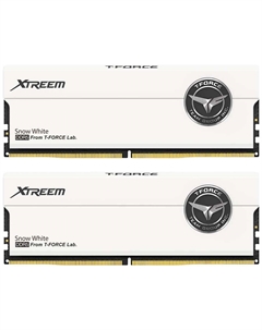 Оперативная память Team Group DDR5 T-Force Xtreem 32GB (2x16GB) 8000MHz (FFWD532G8000HC38DDC01) White Team group