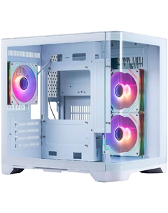 Компьютерный корпус 1STPLAYER UVIEW UV5 ARGB White (UV5-WH-2FC7R-W-1FC7-W) 1stplayer