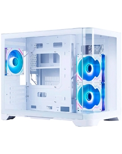 Компьютерный корпус 1STPLAYER UVIEW UV6 ARGB White (UV6-WH-2FC7R-W-1FC7-W) 1stplayer