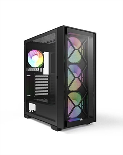 Корпус AIR 1000 PREMIUM, ATX, Full-Tower, 2xUSB 3.0, RGB подсветка, черный, без БП (AIR 1000 PREMIUM) Montech