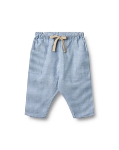 Брюки Wheat "Arne Blue Stripe", синие полоски