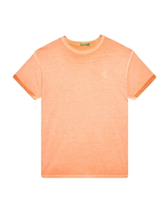 Футболка обычного кроя 3085C10P9, оранжевый United colors of benetton