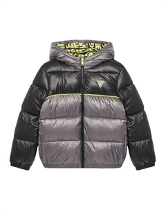 Зимняя куртка стандартного кроя L5YL00 WEGY0, серый Guess