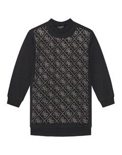 Платье на каждый день обычный крой J5YK02 KA6V4, черный Guess