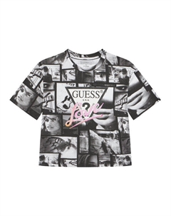 Футболка обычного кроя J5YI07 K6YW4, черный Guess