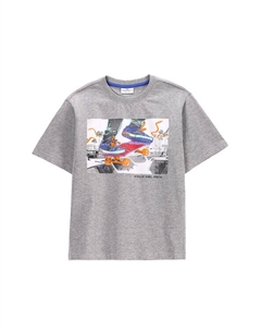 Футболка обычного кроя WC5143206IBJ, серый Coccodrillo