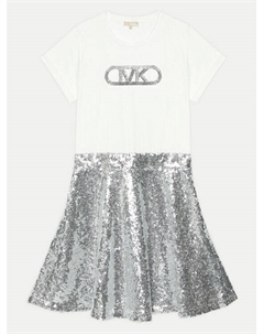 Платье на каждый день обычный крой R30173 D, серебряный Michael kors kids