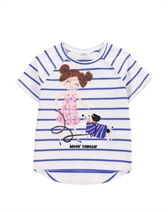 Футболка обычного кроя WC5143203FGK, синий Coccodrillo