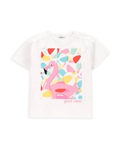 Футболка обычного кроя WC5143202HGK, белый Coccodrillo