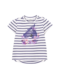 Футболка обычного кроя WC5143201HGN, фиолетовый Coccodrillo