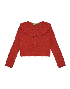 Кардиган обычного кроя 106QG500N, красный United colors of benetton